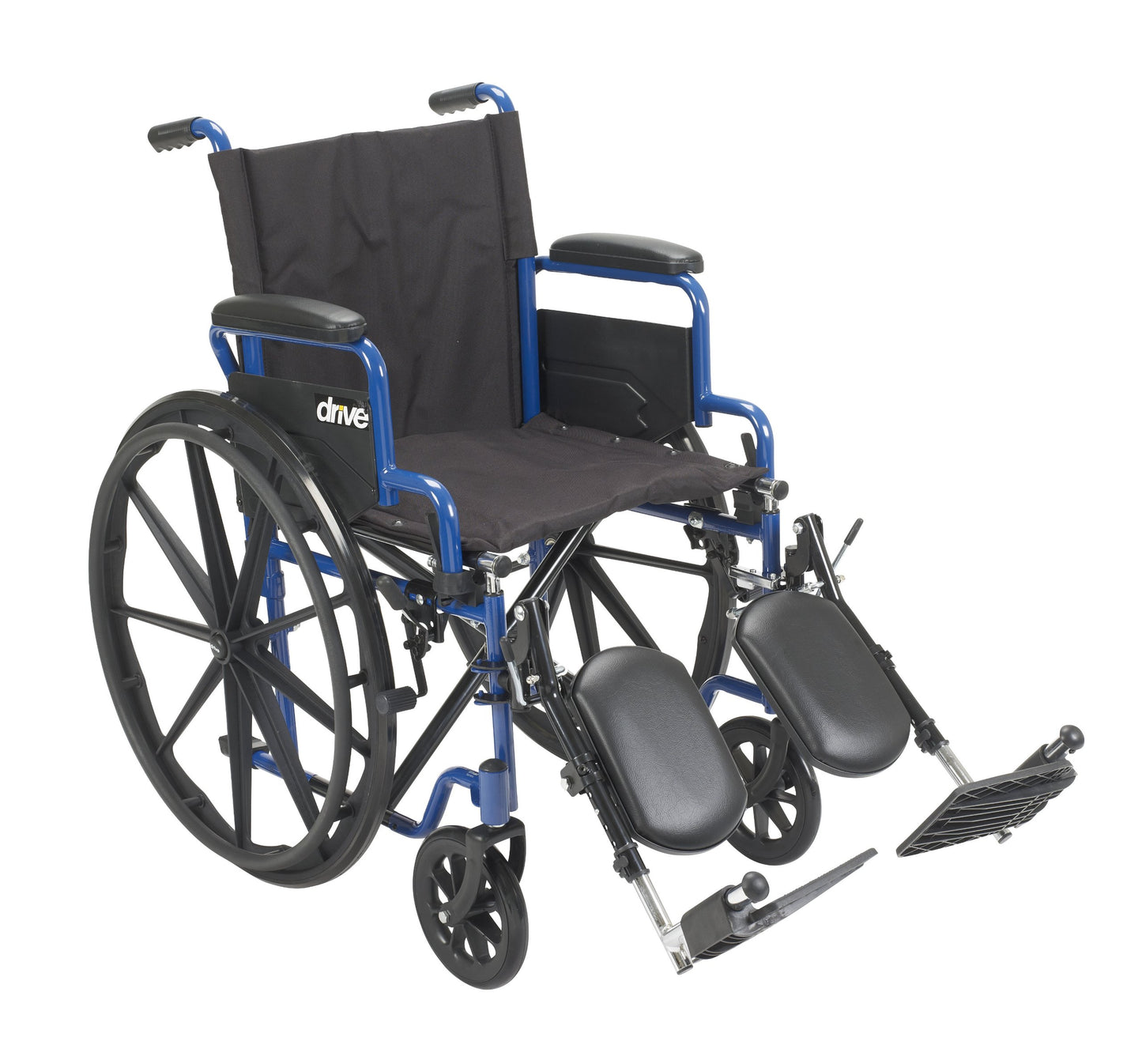 Drive Blue Streak Wheelchair - Elevating Legs