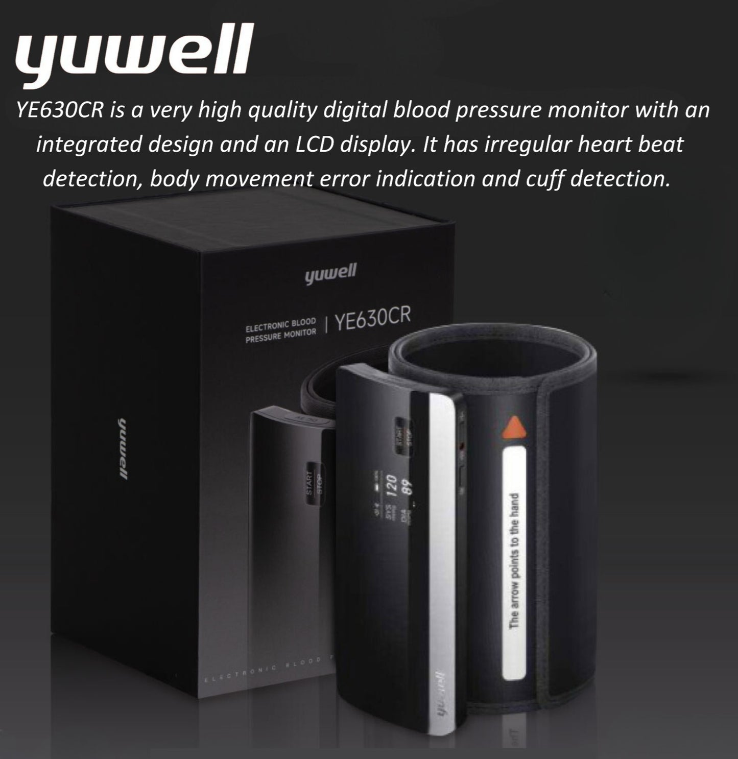BP Monitor - Yuwell YE-630CR
