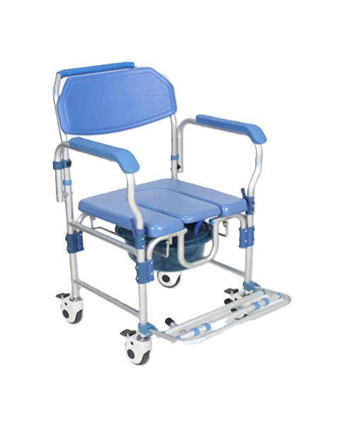 Aluminum Commode with Wheels - DY2821L