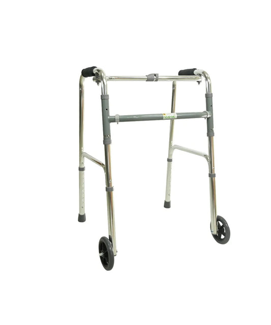 Walker Folding with Wheels- MF212