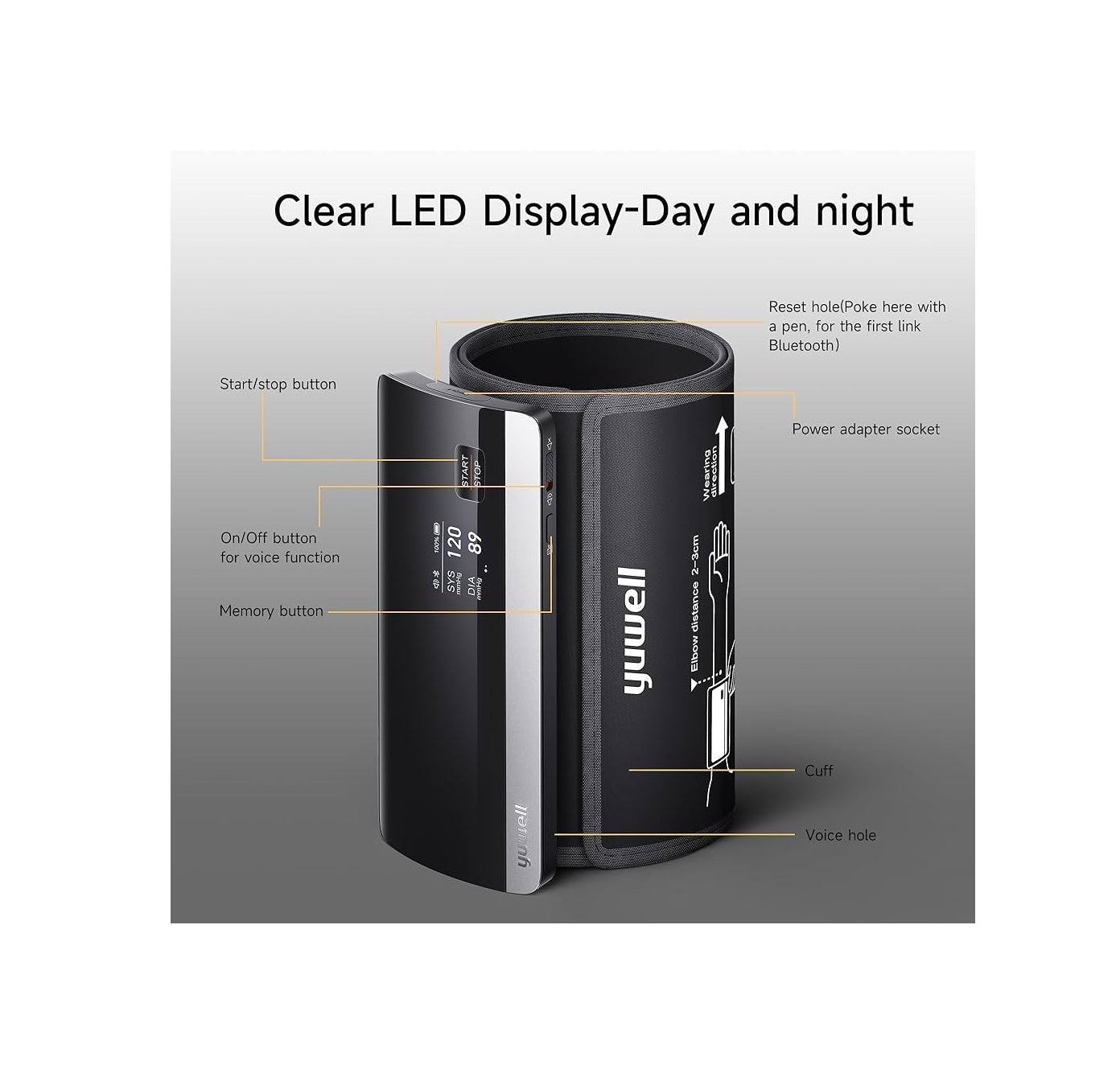 BP Monitor - Yuwell YE-630CR