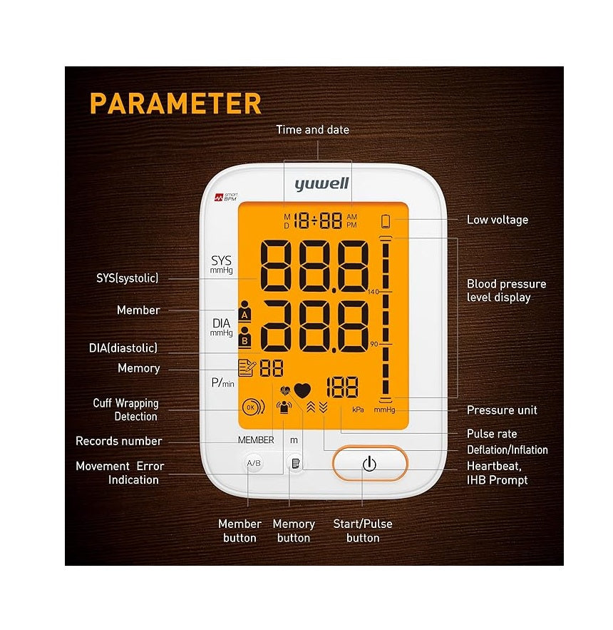 BP Monitor - Yuwell YE-660F