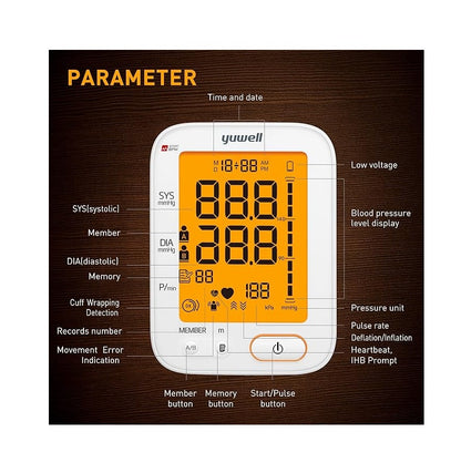 BP Monitor - Yuwell YE-660F